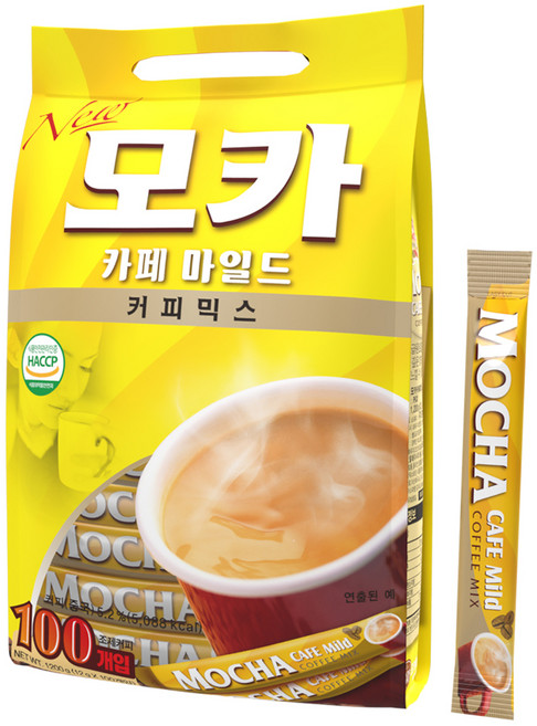 모카 카페 마일드 커피믹스, 12g, 100개입, 1개
