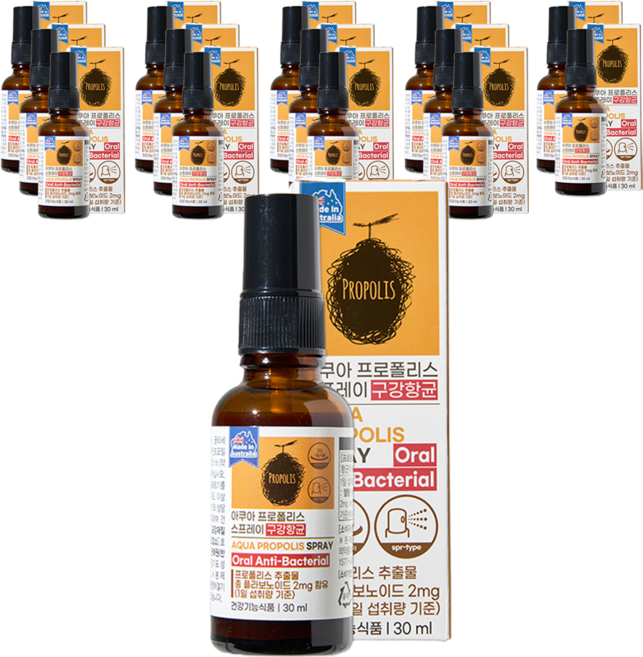 GENERAL LIFE 水性蜂膠噴霧, 15個, 30ml