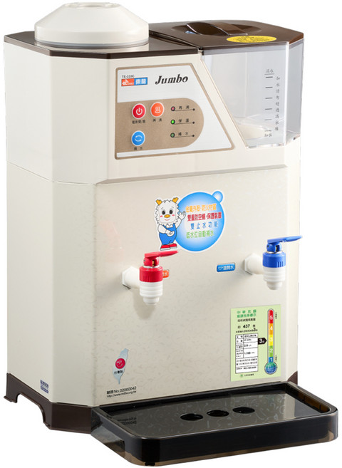 JUMBO 東龍 低水位自動補水溫熱開飲機 總容量約8.5公升, TE-333C