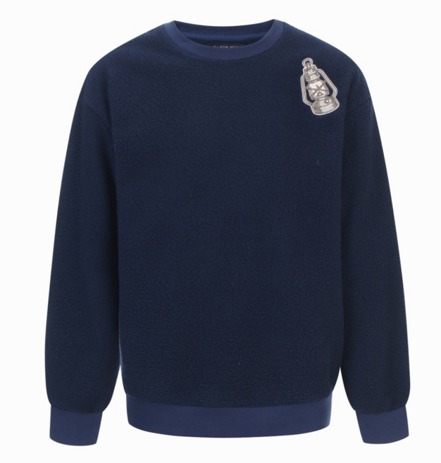 티아이포맨 남성용 TUNED-ON N-STD 플리스 스웨트 셔츠 M208MTS951M