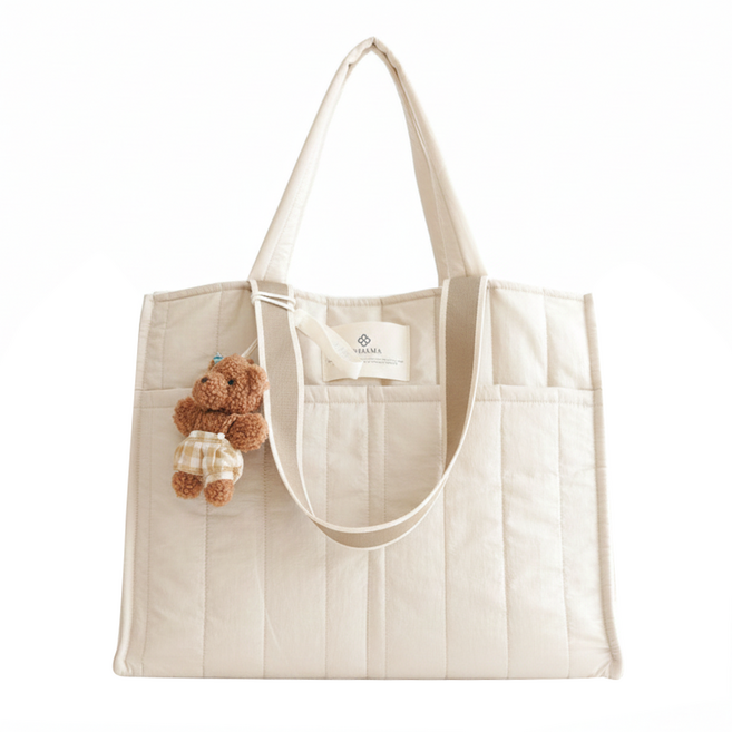 Ymmama 嬰兒尿布包, 珍珠象牙白