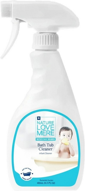 NATURE LOVE MERE 幼兒浴缸清潔劑, 400ml, 1瓶