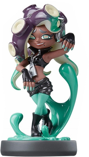 Nintendo 任天堂 amiibo 飯田漆彈公仔, NVL-001, 綠色 + 棕色 + 紫色, 1個