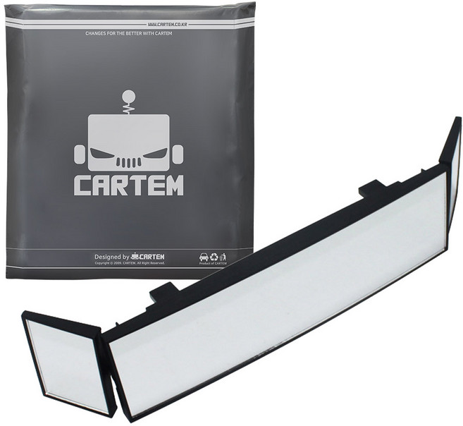 CARTEM 雙側翼廣角後視鏡 CT181, 所有車型, 1個