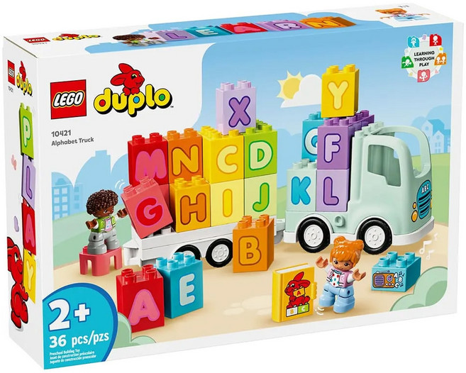 LEGO 10421 字母卡車 Alphabet Truck, 1盒, 多色