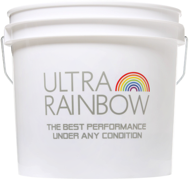 ULTRA RAINBOW 350 洗車水桶 高密度聚乙烯, 白色, 15L