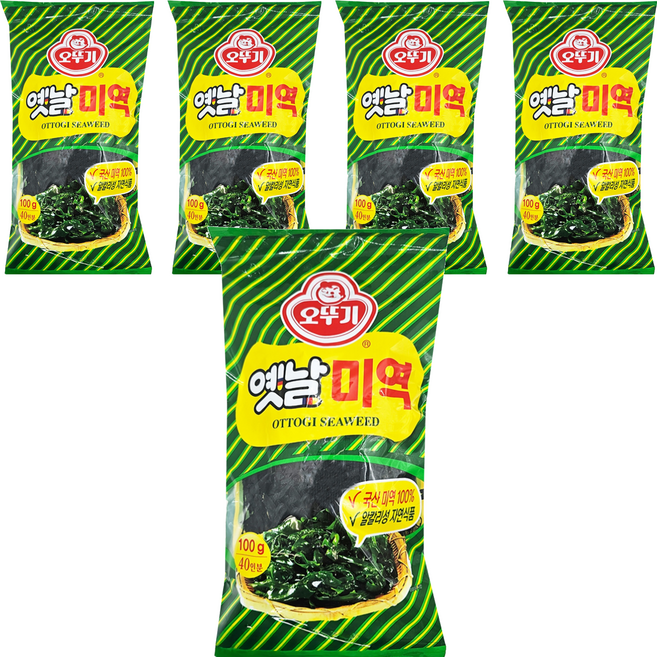OTOKI 不倒翁 Yetnal 海帶芽, 100g, 5包