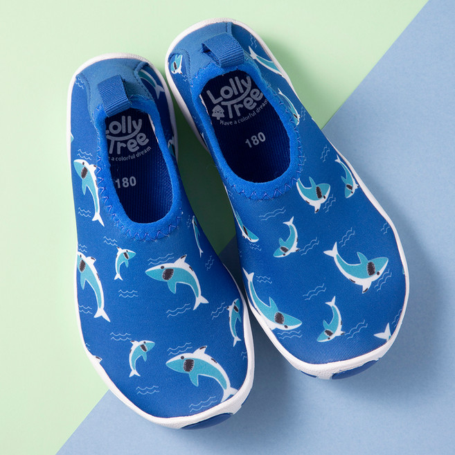 롤리트리 애니멀 그래픽 패턴 아쿠아슈즈