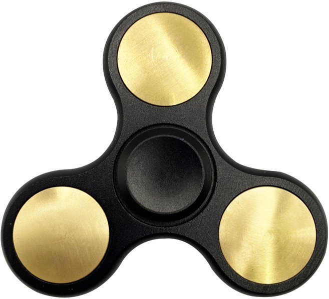 VISANG 金屬風之翼指尖陀螺, 1個, 金色