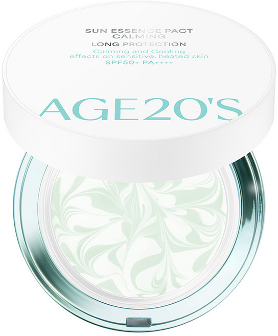 [비건뷰티] 에이지투웨니스 선 에센스 팩트 카밍 롱프로텍션 SPF50+ PA++++, 12.5g, 1개