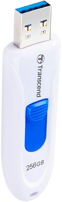Transcend 創見 U3隨身碟 JF790W 白色, 256GB, 1個