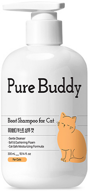 퓨어버디 부스트 샴푸캣 애플블라썸향, 300ml, 1개