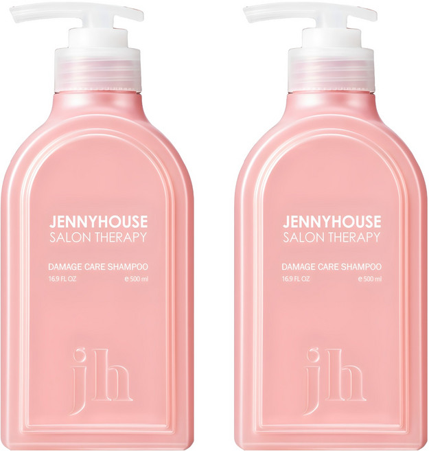 jennyhouse 婕宜彩妝 沙龍護理修護洗髮精, 2個, 500ml
