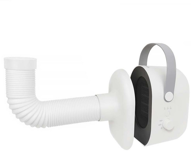 NICONICO 多功能四合一電暖器, NI-QD1025, 白色