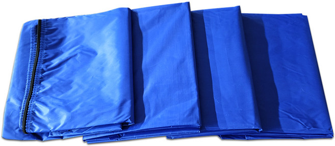 윈에어 심플 바람막이 캐노피 천막 지퍼형 + 일반형 3p 세트, 블루