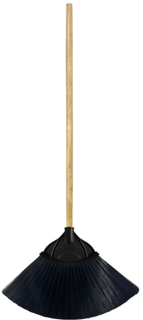 월드크린 다기능 pvc 니스 갈대비, 1개, 블랙