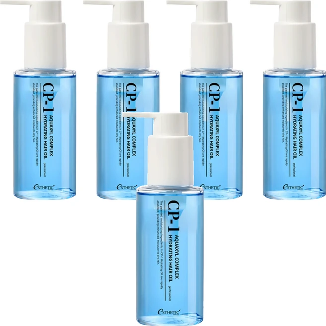 씨피원 수분단백질 전문가용 머릿결복구 헤어오일, 5개, 100ml - 쿠팡