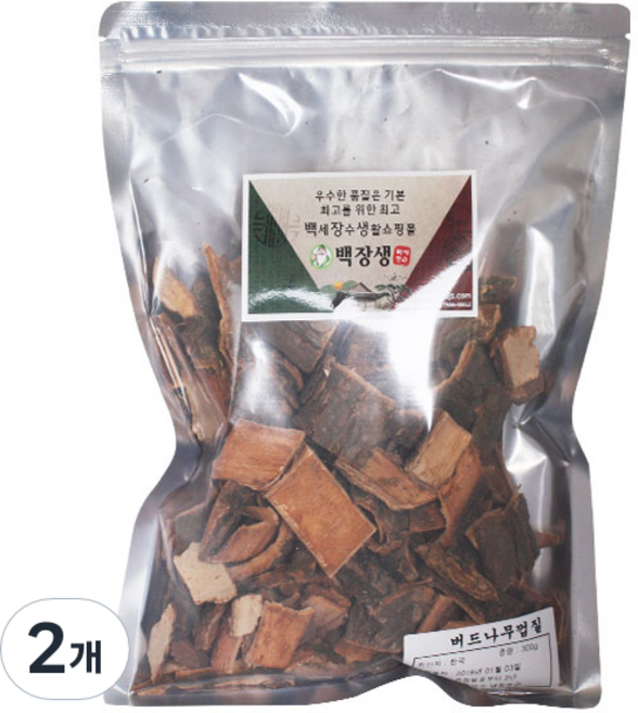 백장생 버드나무껍질, 300g, 2개