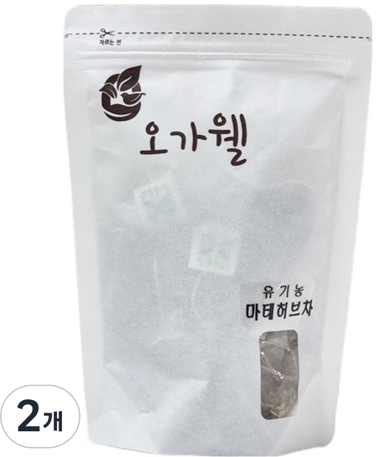 OGAWELL 有機瑪黛草茶, 1g, 20入, 2個