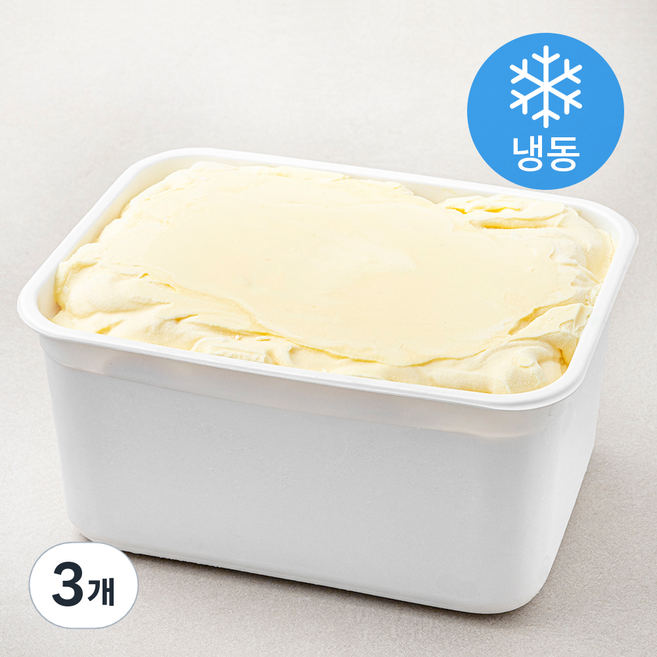 네추럴킹덤 바닐라향 샤베트 (냉동), 5L, 1개입, 3개