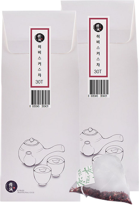 양원농장 히비스커스 삼각티백차, 1.2g, 30개입, 2개