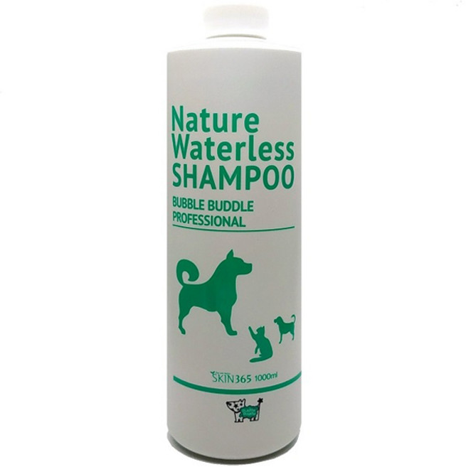 버블부들 강아지 워터리스 샴푸 발세정제 리필, 1L, 1개입, 1개