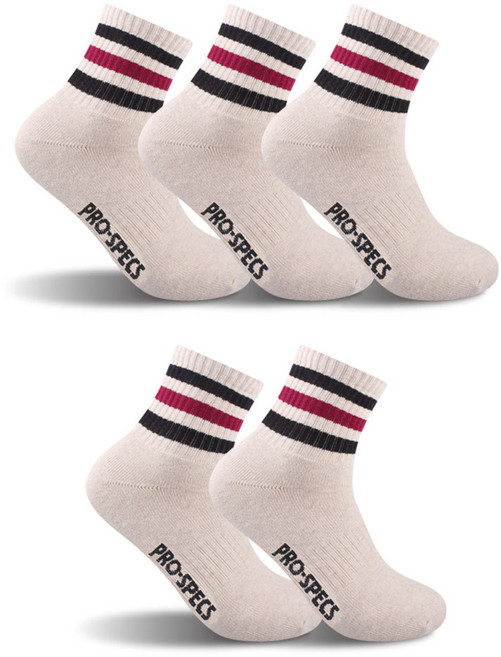 프로스펙스 남성용 스포츠 쿠션 중목 양말 L19 타입 5족