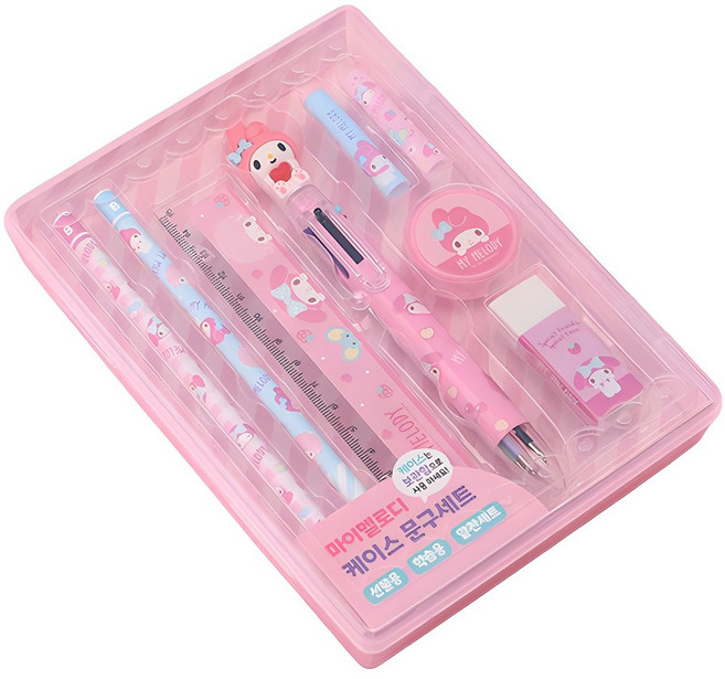 산리오 케이스 문구세트, 마이멜로디, 1개