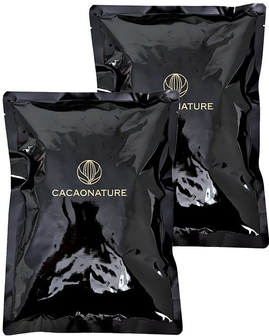 카카오네이처 화이트 컴파운드 코팅 초콜릿, 1kg, 2개