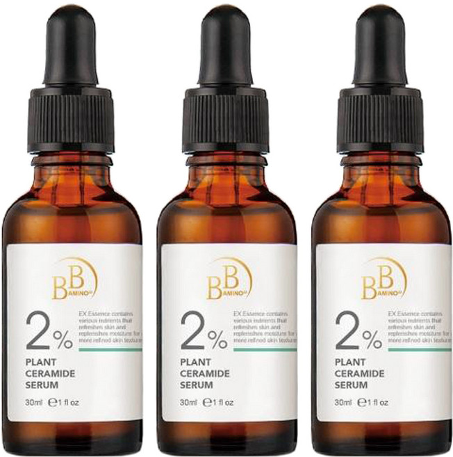 BB AMINO 科研 2%植物型 神經醯胺透潤精華, 30ml, 3瓶