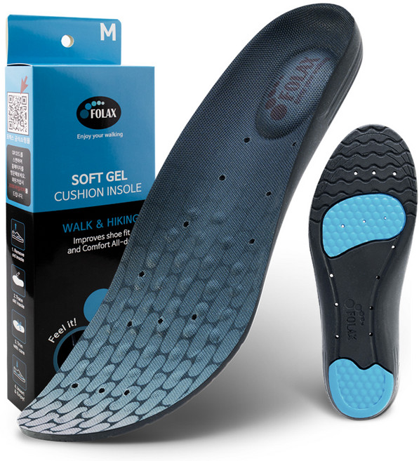 포렉스 기능성 메모리폼 쿠션 운동화 소프트젤 신발 깔창