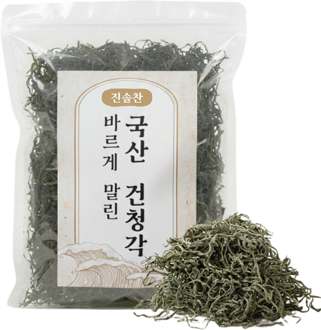 진솔찬 국산 완도 건청각, 1개, 200g