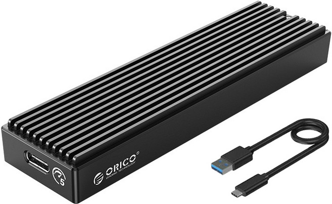 오리코 SATA M.2 SSD 알루미늄 ABS 케이스 M2PF-C3, 1개