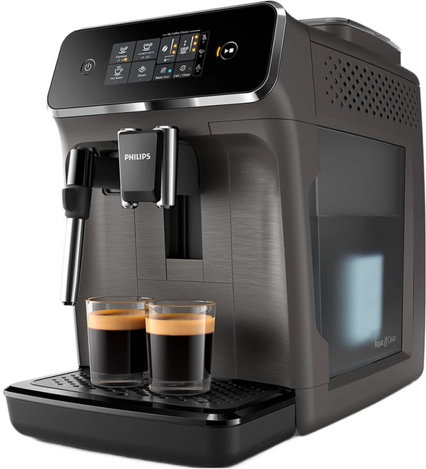 필립스 2200 전자동 에스프레소 커피머신 세트, EP2224/49, 캐시미어 그레이
