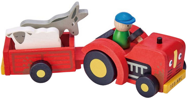 tender leaf 拖拉車, 紅色, 1個