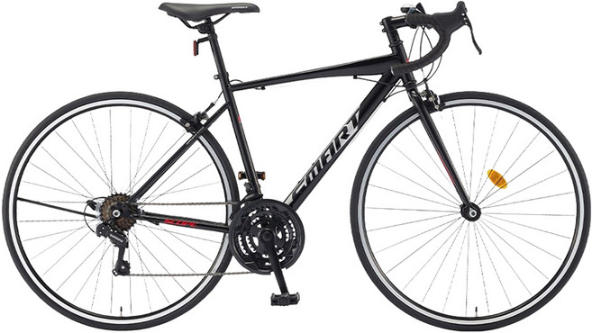 스마트 700C 스코프100 로드 스틸 림 브레이크 13.5kg 신장 165~175cm, 블랙, 1개
