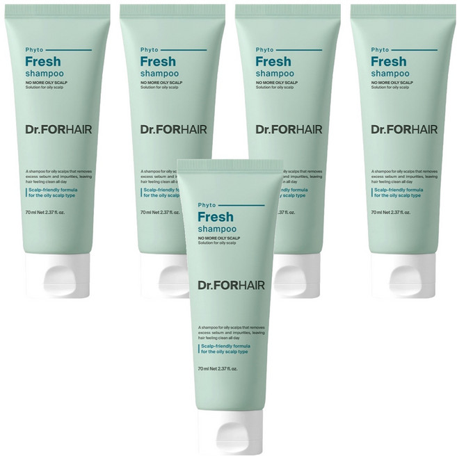 닥터포헤어 피토프레시 지성두피 샴푸, 70ml, 5개