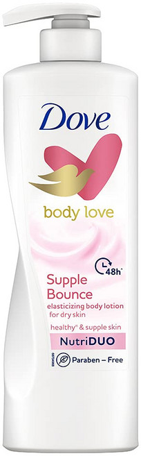 Dove 多芬 Body Love系列 柔嫩彈力身體乳液 400ml - 適合乾燥肌膚, 1瓶