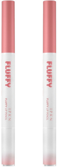 IPKN 蓬鬆唇筆 1.3g, 8號 淡粉玫瑰, 2個