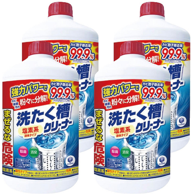 第一石鹼 洗衣槽專用洗劑, 550g, 4瓶