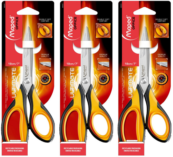 마패드 전문가용 울티메이트 가위 18cm 695510, 3개