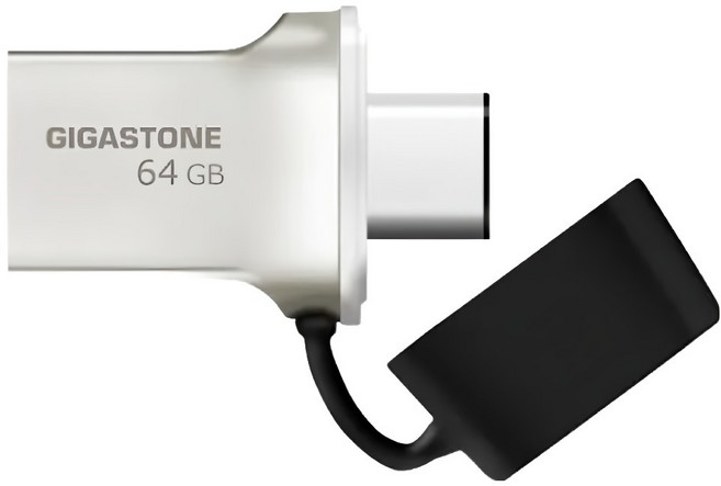 GIGASTONE 立達 Type-C雙介面隨身碟 USB 3.1 64GB 讀取速度高達100MB/s, 1個