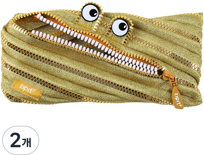 집잇 스페셜에디션 몬스터 파우치, 골드, 2개