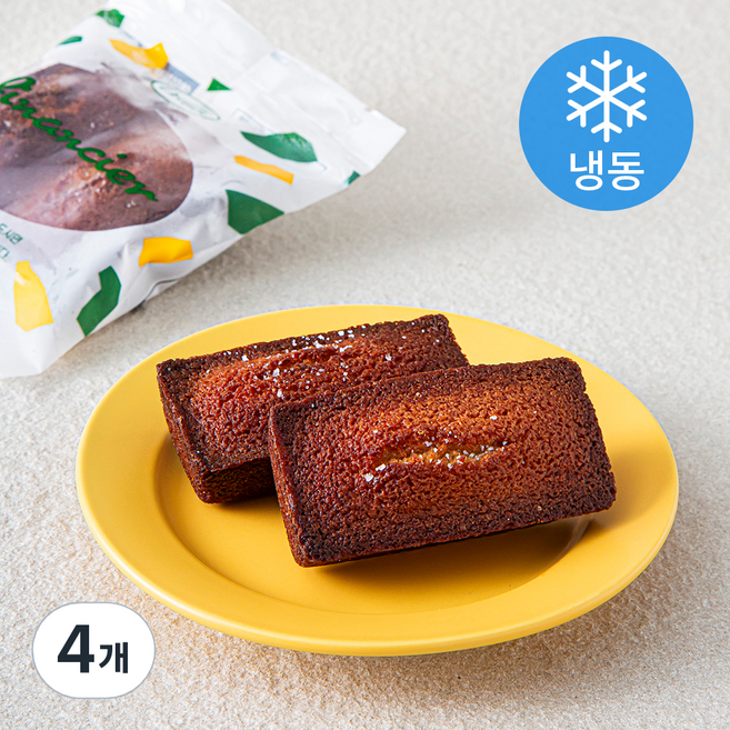오르랔베이커리 솔티휘낭시에 (냉동), 42g, 2개입, 4개