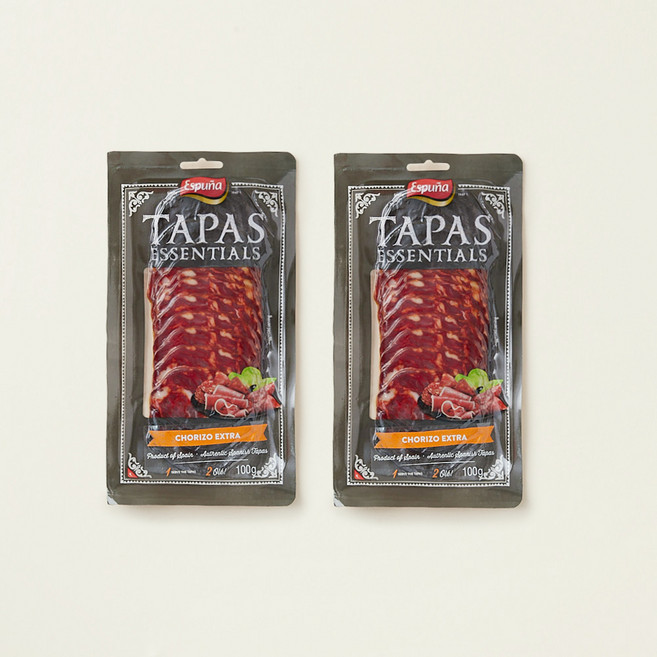 에스푸나 초리조 엑스트라 햄, 100g, 2개