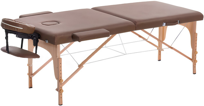 摺疊按摩床 M2614, 棕色