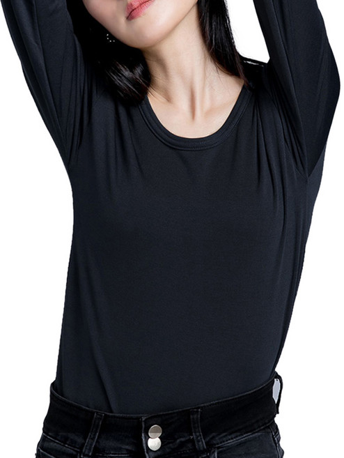 ONEDER 旺達棉品 女圓領刷毛衣 XL