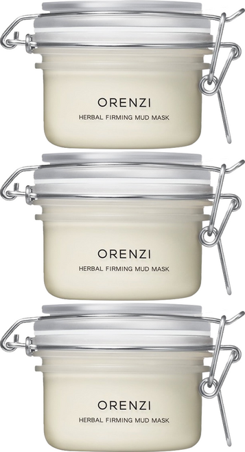 ORENZI 歐倫琪 草本緊緻泥膜 法國火山礦泥, 3罐, 1件