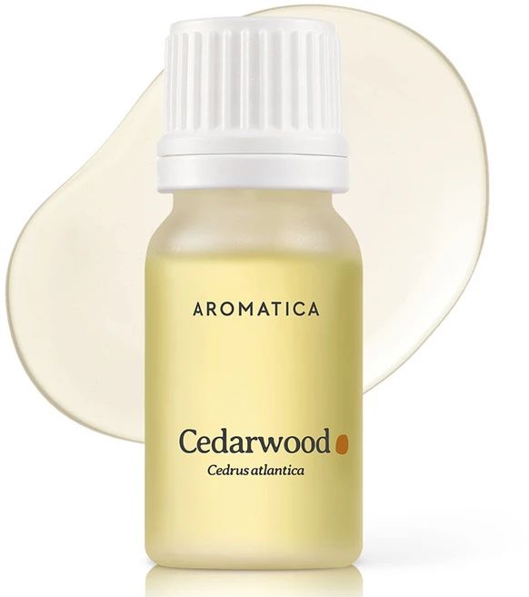 아로마티카 시더우드 에센셜 오일, 10ml, 1개 - 쿠팡