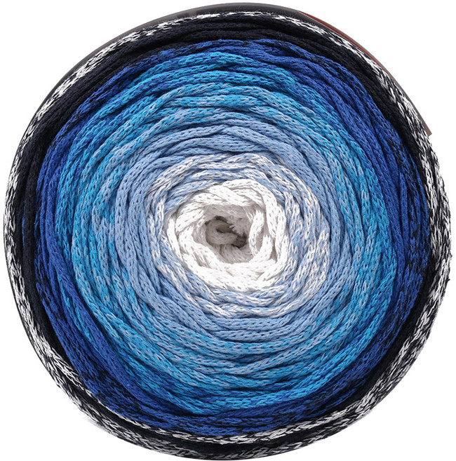 Mamaknit Macrome Cake系列 編織線, 混色07號, 250m, 1球